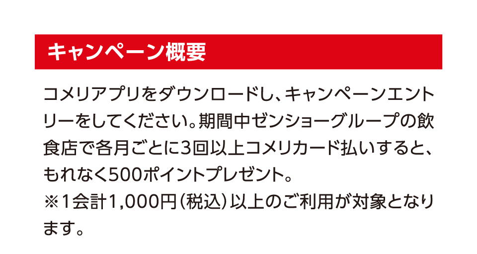 キャンペーン概要