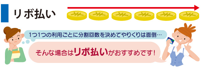 リボ払い